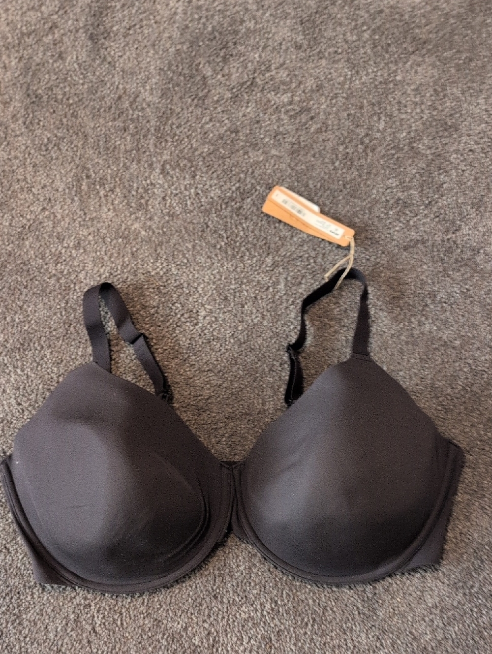 SKIMS Black Smooth T-Shirt Bra